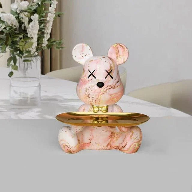 GraffitiTeddyBearTray-Homeko13 Graffiti Teddy Bear Tray - Homeko