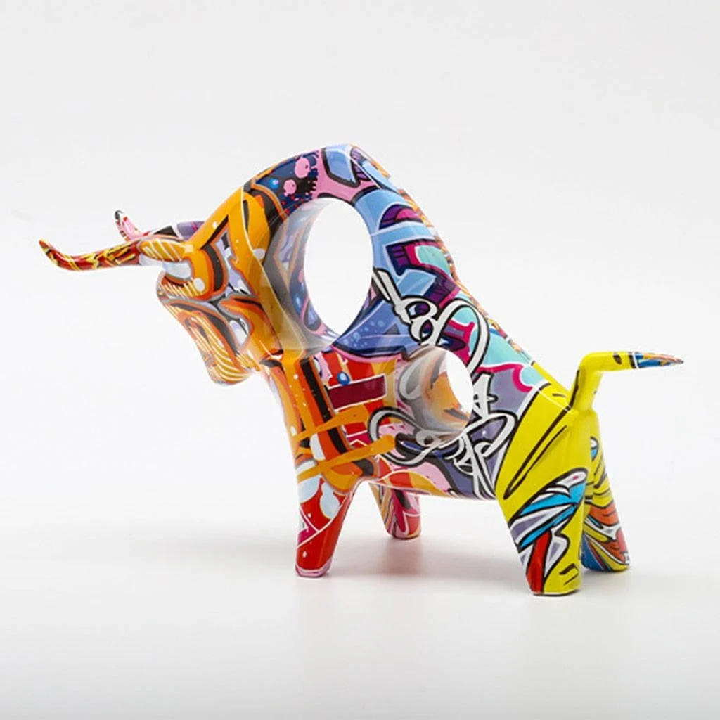 Graffiti_Art_Bull_Sculpture_-_-4197650 Graffiti Art Bull Sculpture -