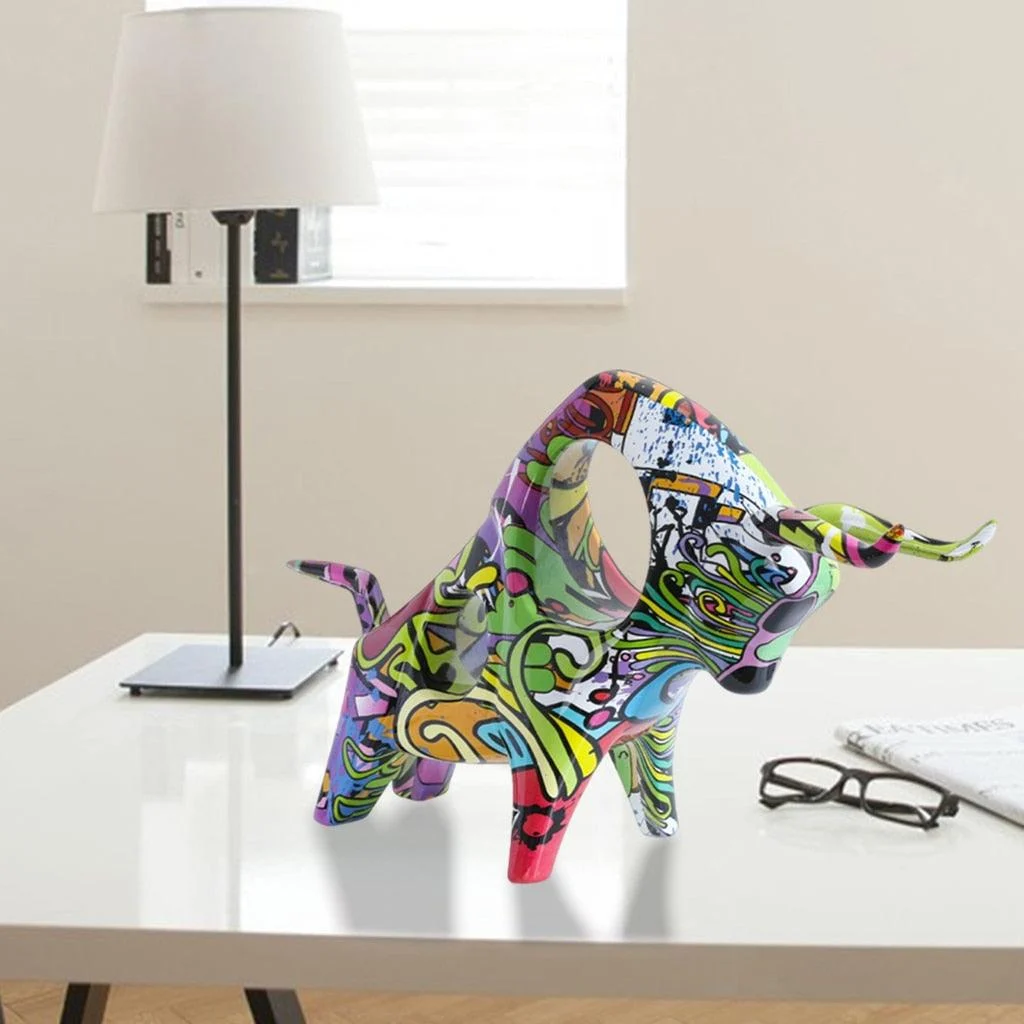 Graffiti_Art_Bull_Sculpture_-_-4197658 Graffiti Art Bull Sculpture -