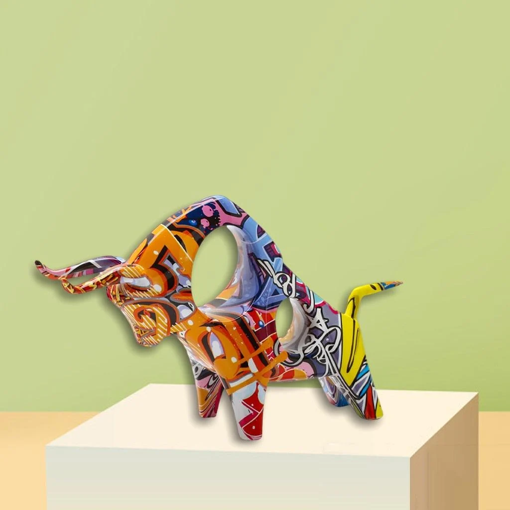 Graffiti_Art_Bull_Sculpture_-_-4197664 Graffiti Art Bull Sculpture -