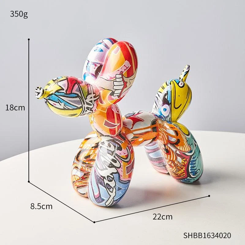 Graffiti_Painted_Balloons_Dog_Art_Sculpture_-_-4197755 Graffiti Painted Balloons Dog Art Sculpture -