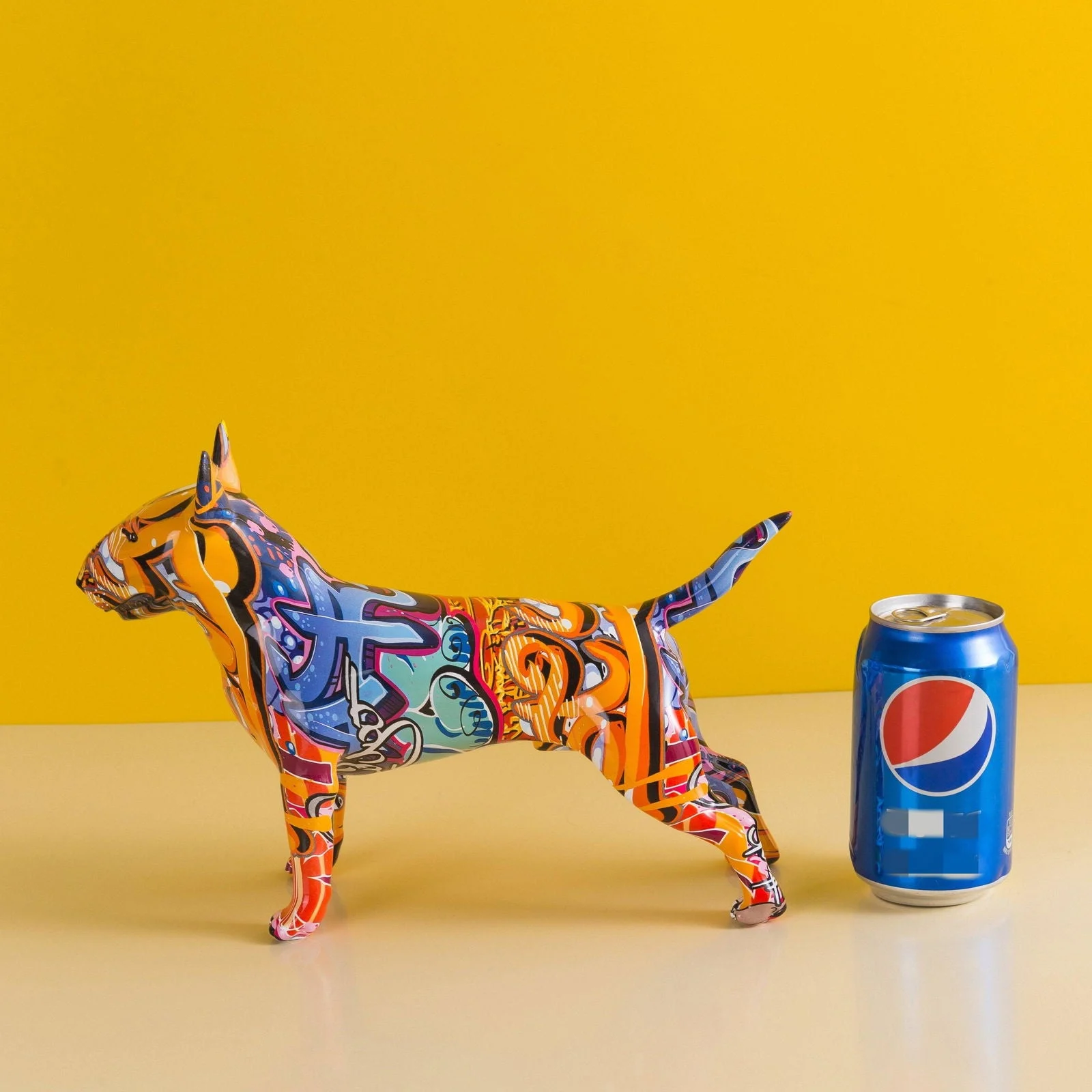 Graffiti_Painted_Bull_Terrier_Dog_Art_Sculpture_-_-4197765 Graffiti Painted Bull Terrier Dog Art Sculpture -