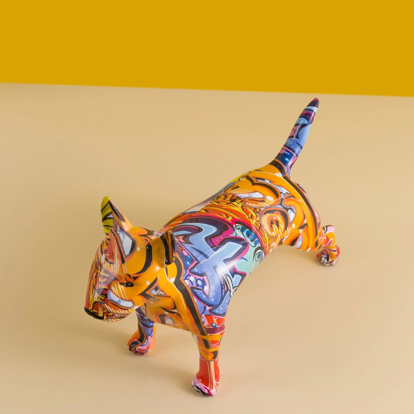 Graffiti_Painted_Bull_Terrier_Dog_Art_Sculpture_-_-4197768 Graffiti Painted Bull Terrier Dog Art Sculpture -
