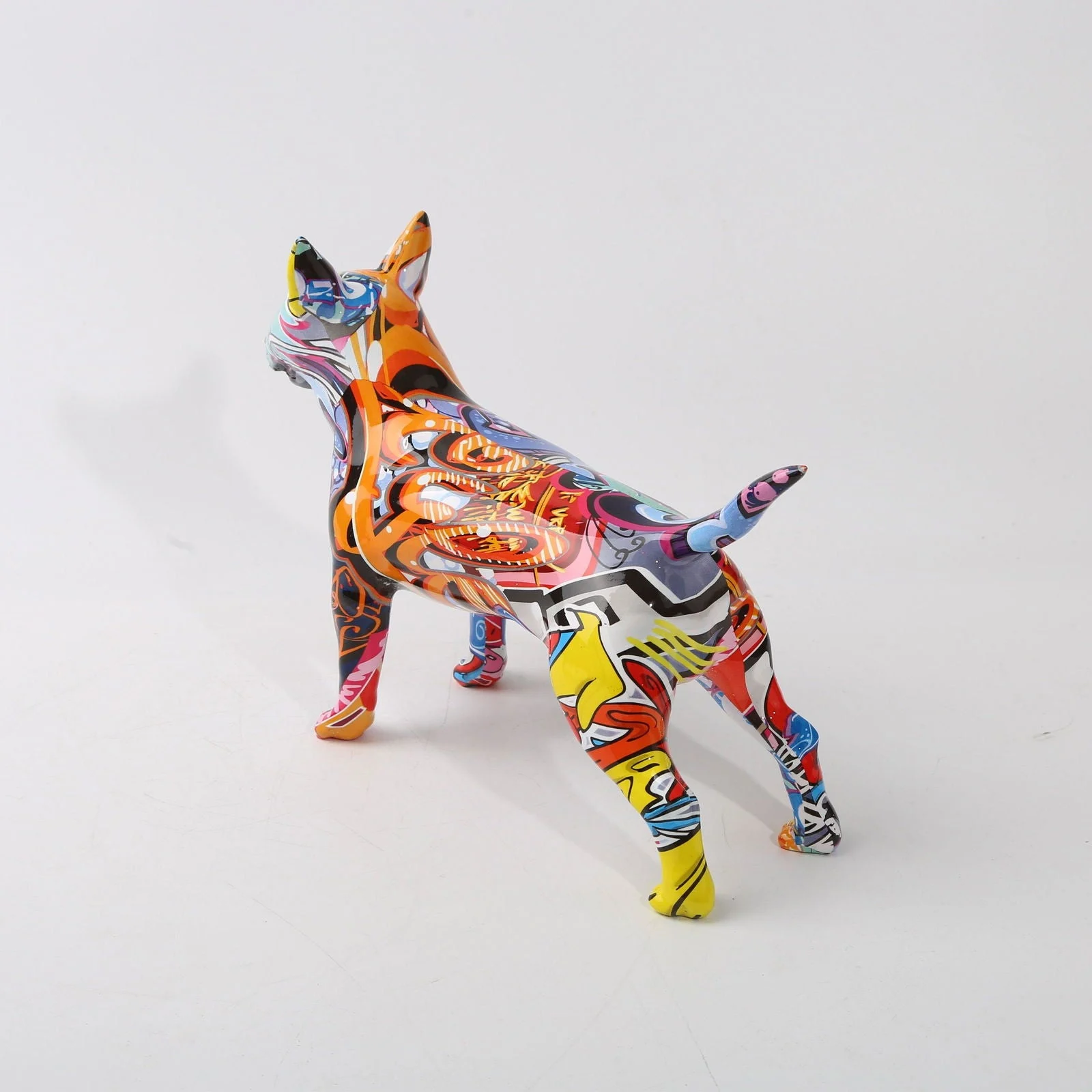Graffiti_Painted_Bull_Terrier_Dog_Art_Sculpture_-_-4197779 Graffiti Painted Bull Terrier Dog Art Sculpture -