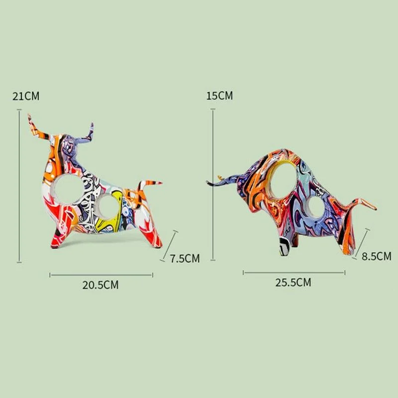 Graffiti_Painted_Cattle_Animal_Ox_Statue_-_-4197801 Graffiti Painted Cattle Animal Ox Statue -