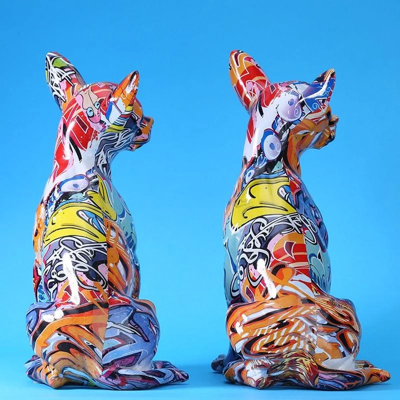 Graffiti_Painted_Chihuahua_Dog_Art_Sculpture_-_-4197813 Graffiti Painted Chihuahua Dog Art Sculpture -