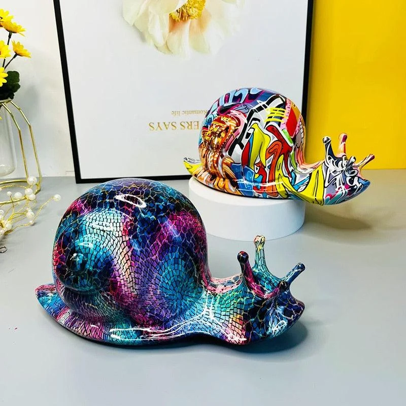 Graffiti_Painted_Snail_Art_Sculpture_-_-4197887 Graffiti Painted Snail Art Sculpture -