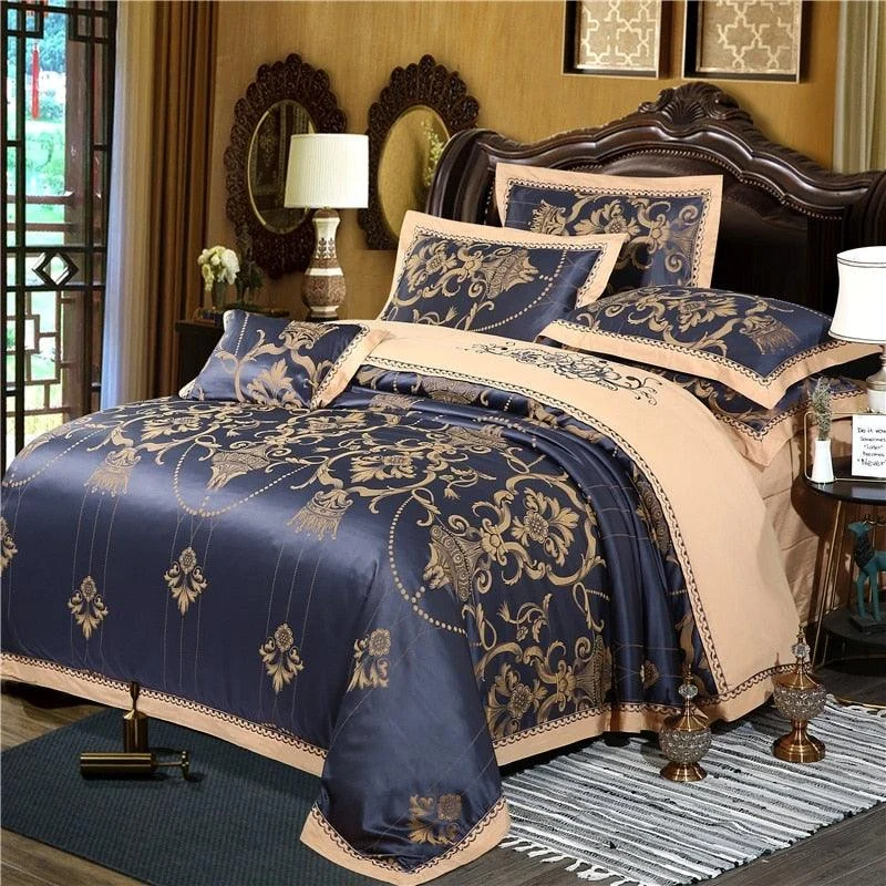 GrandeurCottonBedSet-Homeko1 Grandeur Cotton Bed Set - Homeko