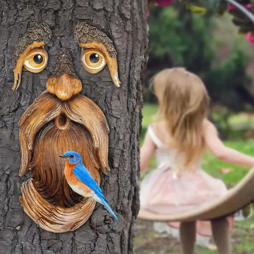 WiseWood - Old Man Tree Face - ISTANBULLU LTD