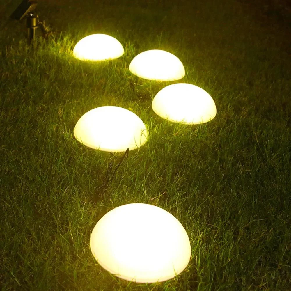 Grass_Lamp_-_SolarSphere_-_Half_Sphere_Design_-_Outdoor_Waterproof_-_5_pieces_-_-_tag1_-4245586 Grass Lamp - SolarSphere - Half Sphere Design - Outdoor Waterproof - 5 pieces - - #tag1#