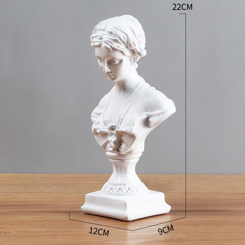 Greek Flora Girl Statue - Homeko