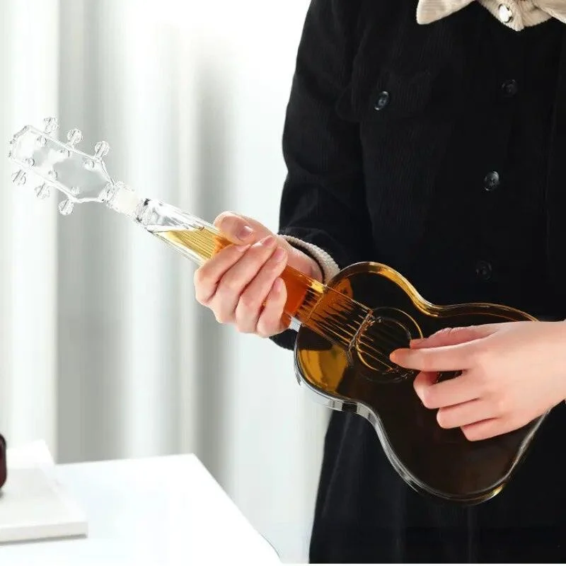 Guitar_Glass_Decanter_Set_-_-4198649 Guitar Glass Decanter Set -