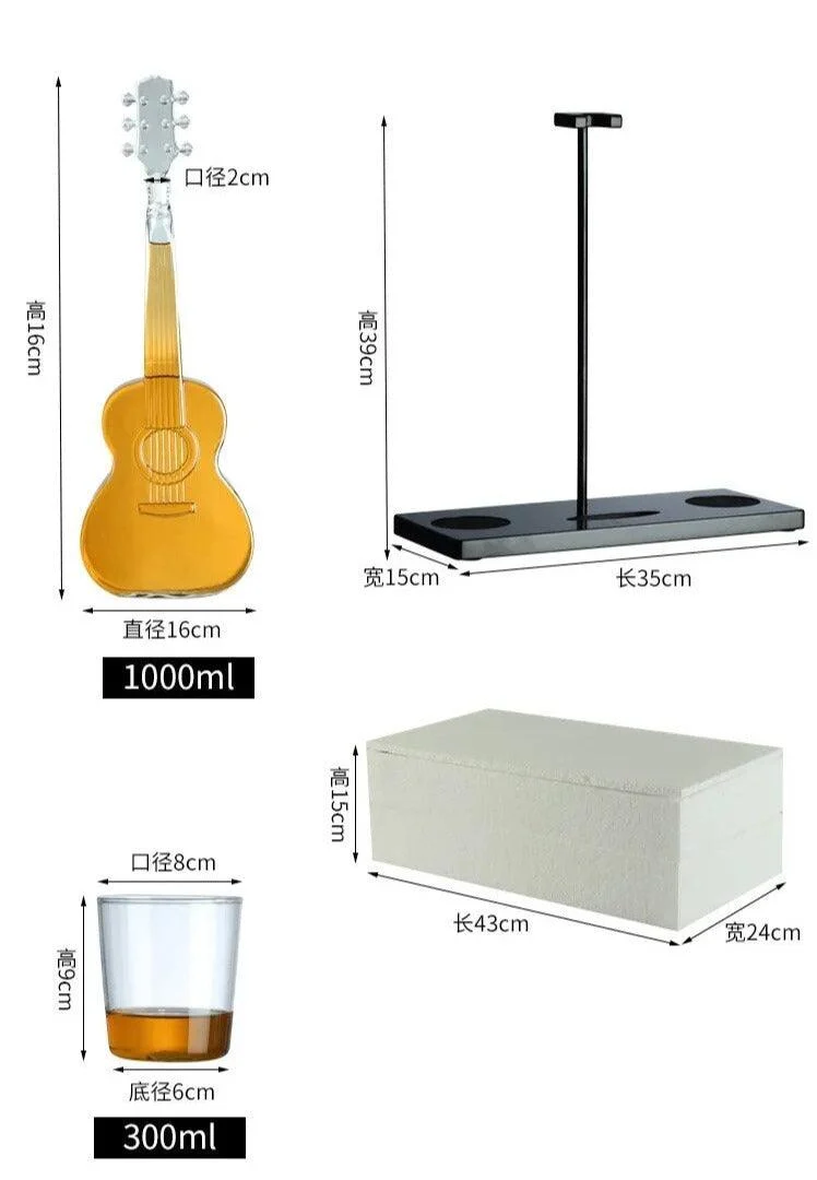 Guitar_Glass_Decanter_Set_-_-4198656 Guitar Glass Decanter Set -