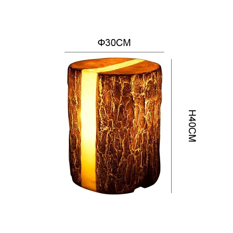 Tree Stump Outdoor Light - ISTANBULLU LTD