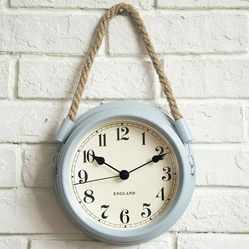 Vintage Metal Wall Clock - ISTANBULLU LTD