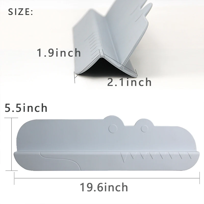 2023 hot Selling Sink Water Splash Guard for Kitchen Bathroom and Island Sinks Silicone Sink Water splash guard