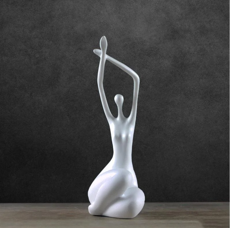 H4cc96f9105214d97bcfe905c9590cca2c Yoga Woman Sculpture - ISTANBULLU LTD