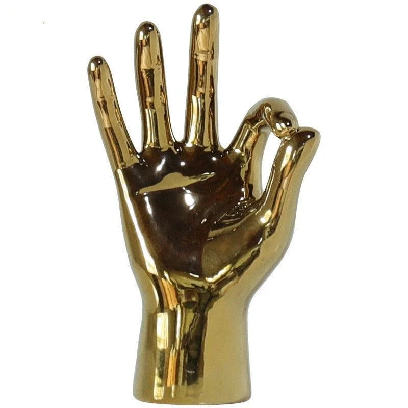 Porcelain Gesture Statue - ISTANBULLU LTD