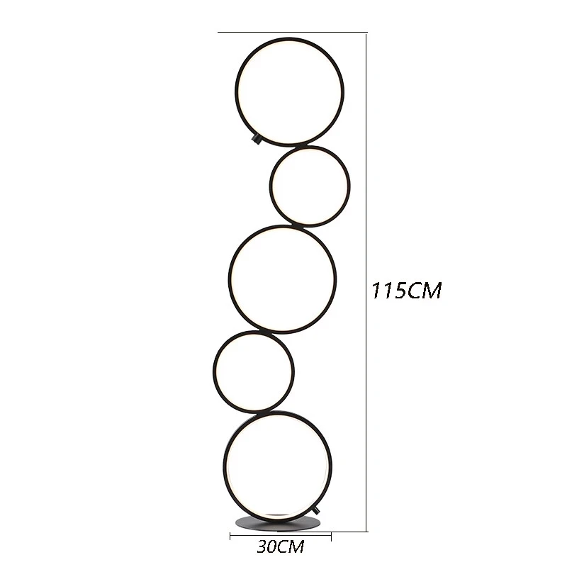 Stylish Vertical LED Light Floor Lamp