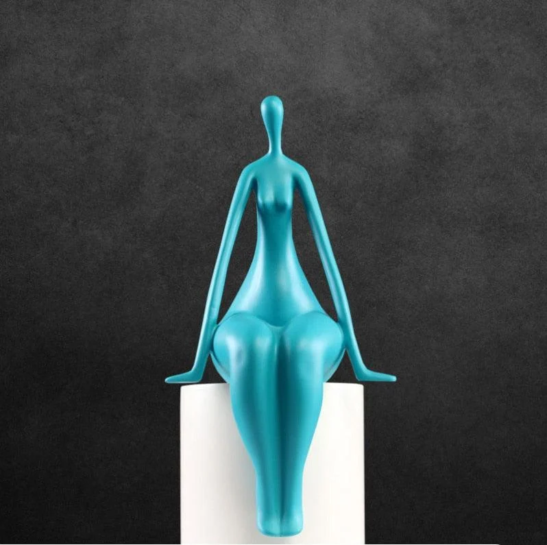Ha1eb6f74775f4d45b2435684906a88cdO Yoga Woman Sculpture - ISTANBULLU LTD