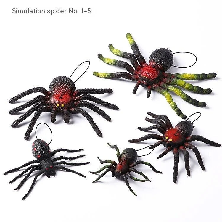 Halloween_Bar_KTV_Simulation_Rubber_Spider_Decoration_Supplies_-_-_tag1_-4248327 Halloween Bar KTV Simulation Rubber Spider Decoration Supplies - - #tag1#