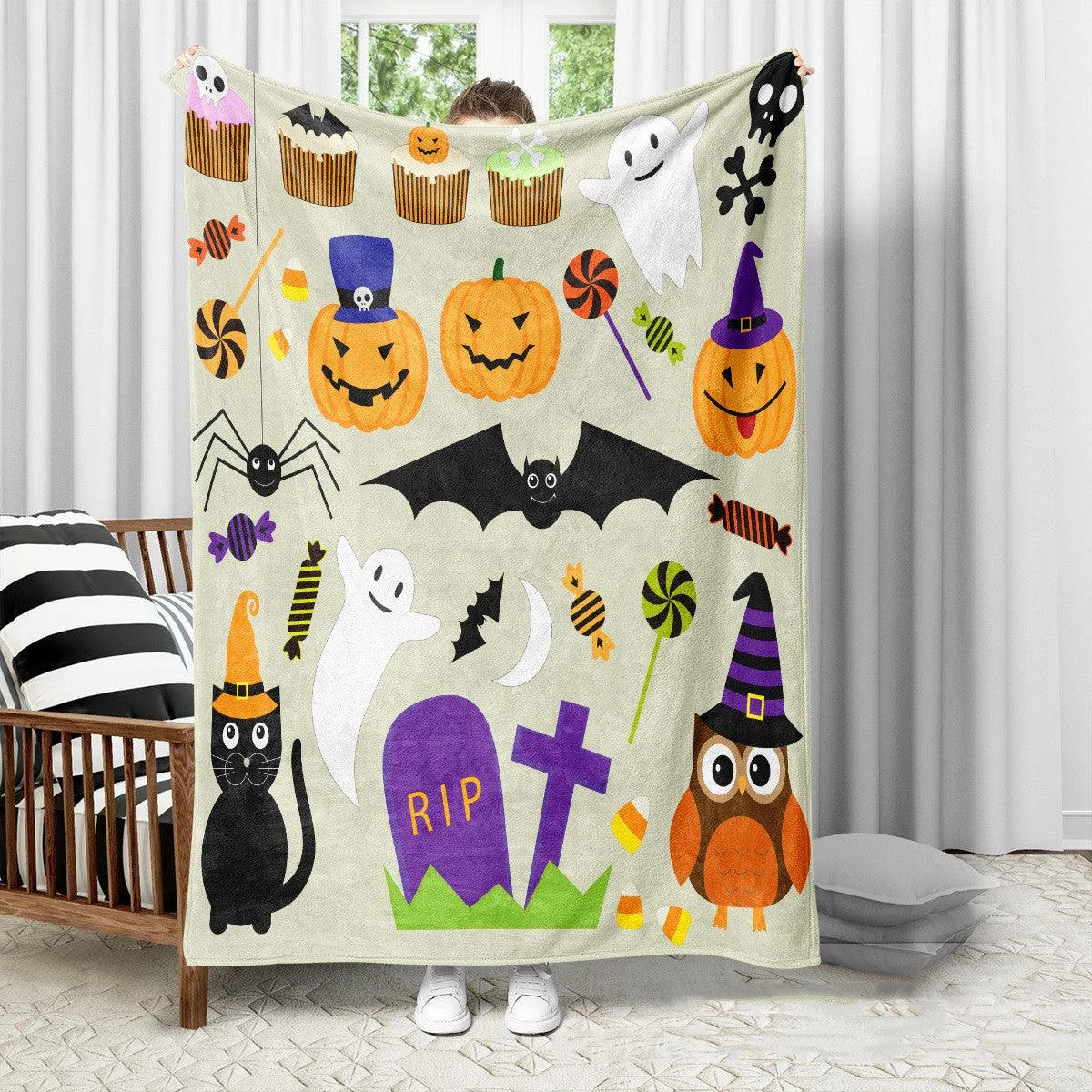 Halloween_Christmas_Party_Party_Party_Decoration_Flannel_Blanket_-_-_tag1_-4249399 Halloween Christmas Party Party Party Decoration Flannel Blanket - - #tag1#