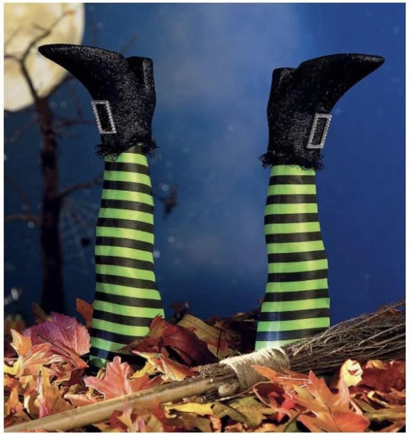 Halloween_Creative_Art_Decoration_Prosthesis_Witch_Leg_Garden_Decoration_-_-_tag1_-4249689 Halloween Creative Art Decoration Prosthesis Witch Leg Garden Decoration - - #tag1#