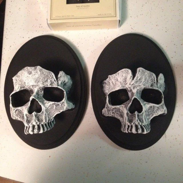 Halloween_Decoration_Ghost_Skull_Wall_Pendant_Candle_Holder_-_-_tag1_-4251226 Halloween Decoration Ghost Skull Wall Pendant Candle Holder - - #tag1#