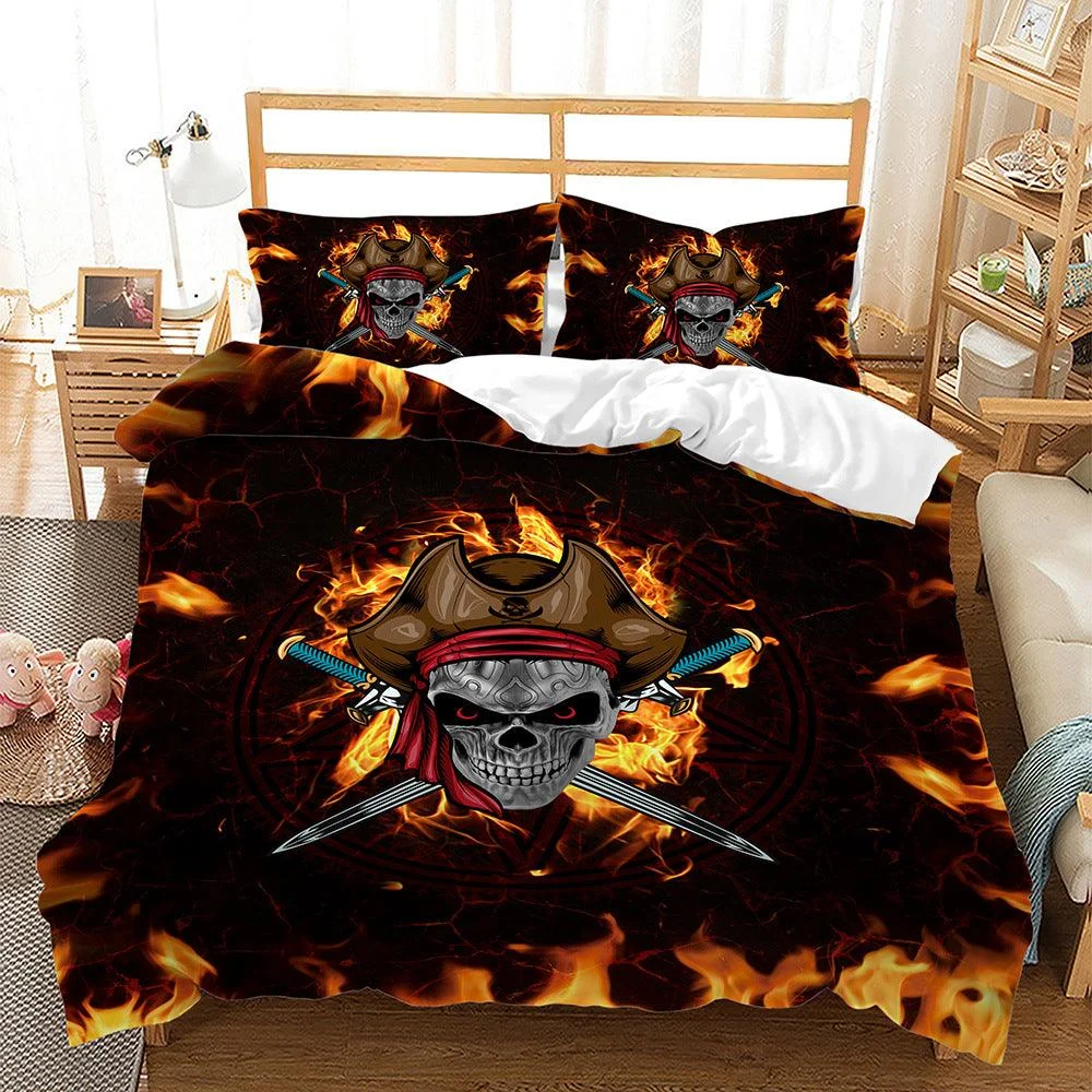 Halloween_Decoration_Three_Piece_3D_Printing_Quilt_Cover_-_-_tag1_-4252561 Halloween Decoration Three Piece 3D Printing Quilt Cover - - #tag1#