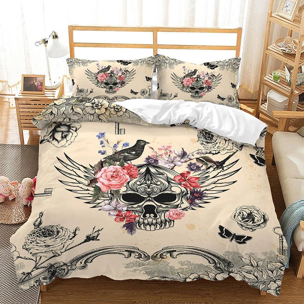 Halloween_Decoration_Three_Piece_3D_Printing_Quilt_Cover_-_-_tag1_-4252570 Halloween Decoration Three Piece 3D Printing Quilt Cover - - #tag1#
