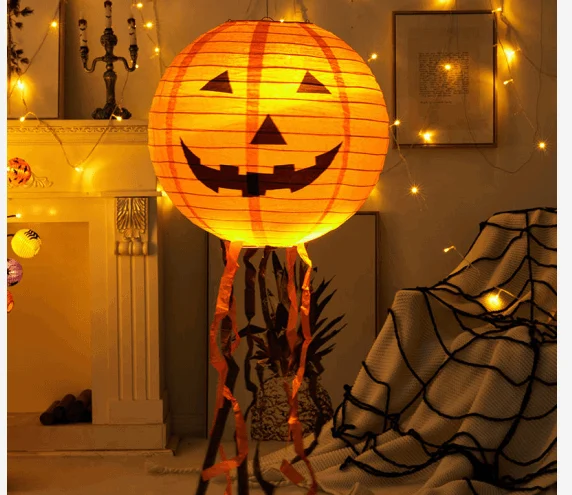 Halloween_Glowing_Paper_String_Props_Decoration_-_-_tag1_-4257084 Halloween Glowing Paper String Props Decoration - - #tag1#