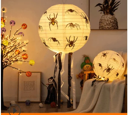 Halloween_Glowing_Paper_String_Props_Decoration_-_-_tag1_-4257098 Halloween Glowing Paper String Props Decoration - - #tag1#