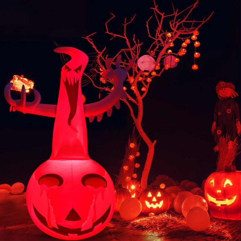 Halloween_Inflatable_Pumpkin_Ghost_Decorations_Color_Light_-_-_tag1_-4258915 Halloween Inflatable Pumpkin Ghost Decorations Color Light - - #tag1#