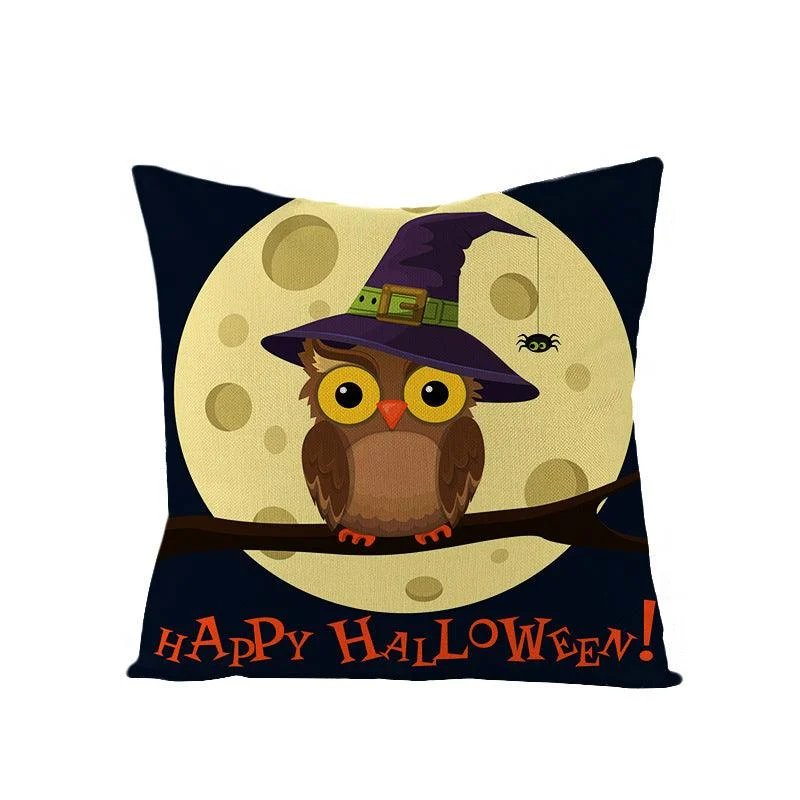 Halloween_Kitten_Pumpkin_Head_Pillow_Cover_-_-_tag1_-4259372 Halloween Kitten Pumpkin Head Pillow Cover - - #tag1#