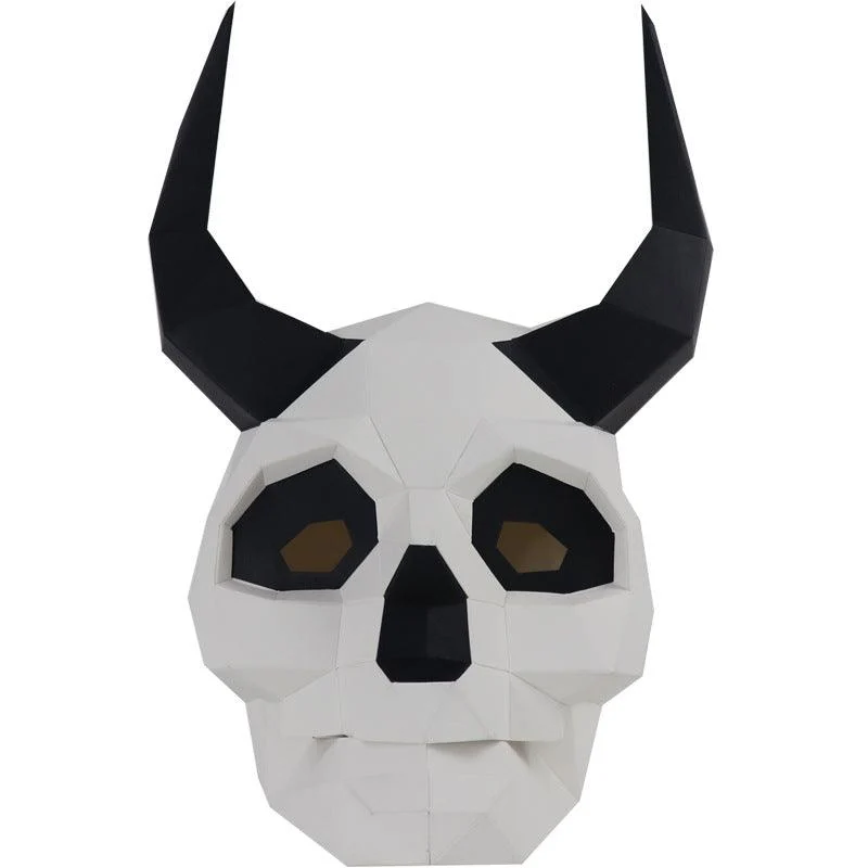 Halloween_New_Version_Of_The_Devil_Skull_Creative_DIY_Mask_Paper_-_-_tag1_-4260394 Halloween New Version Of The Devil Skull Creative DIY Mask Paper - - #tag1#