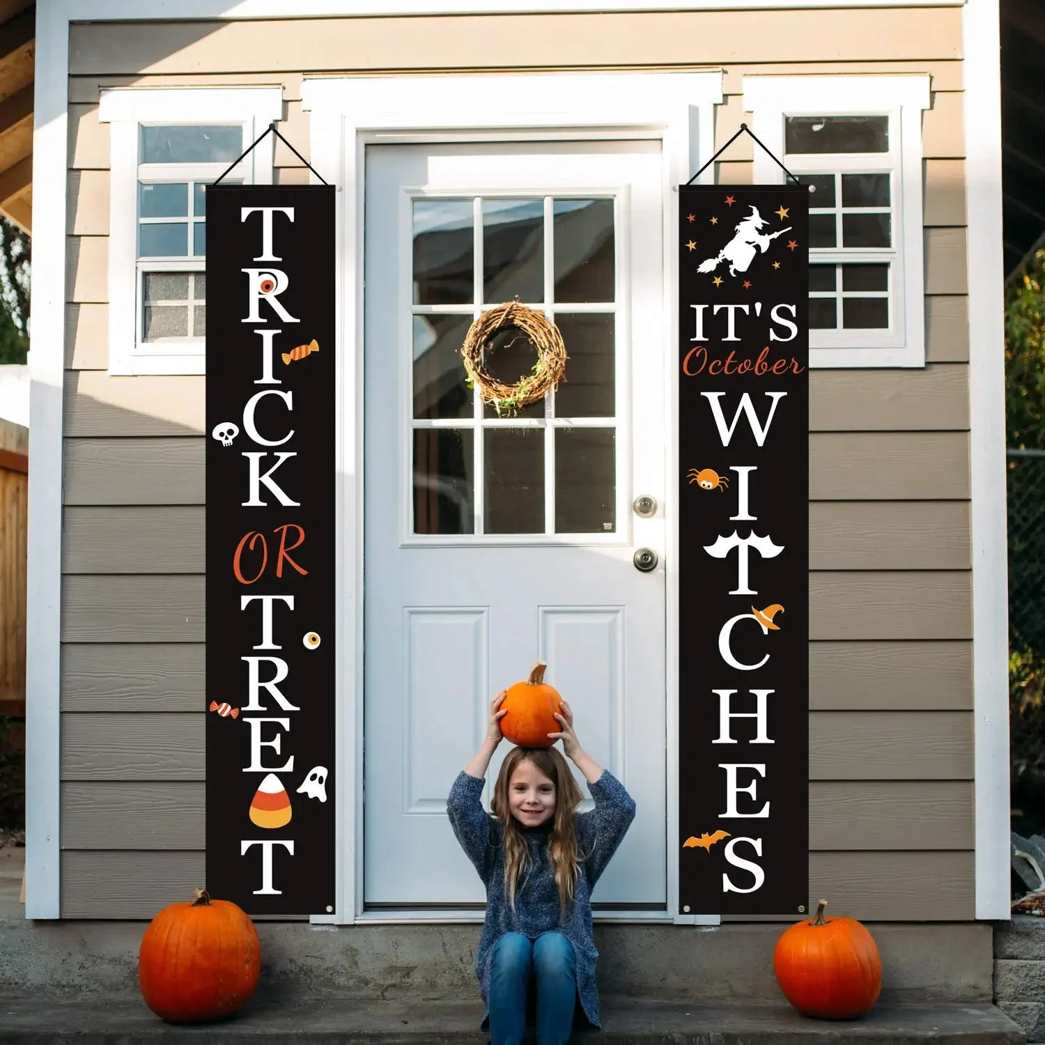 Halloween_Porch_Decoration_October_Witch_Front_Porch_Banner_Decorations_-_-_tag1_-4261349 Halloween Porch Decoration October Witch Front Porch Banner Decorations - - #tag1#
