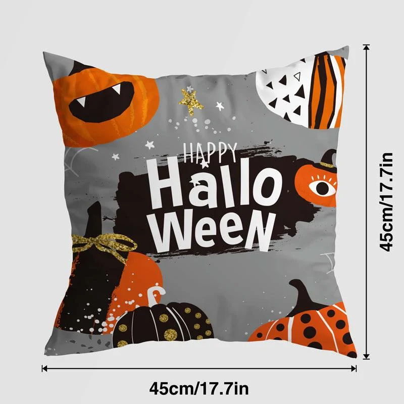 Halloween_Pumpkin_Castle_Pillow_Cover_-_-_tag1_-4262162 Halloween Pumpkin Castle Pillow Cover - - #tag1#
