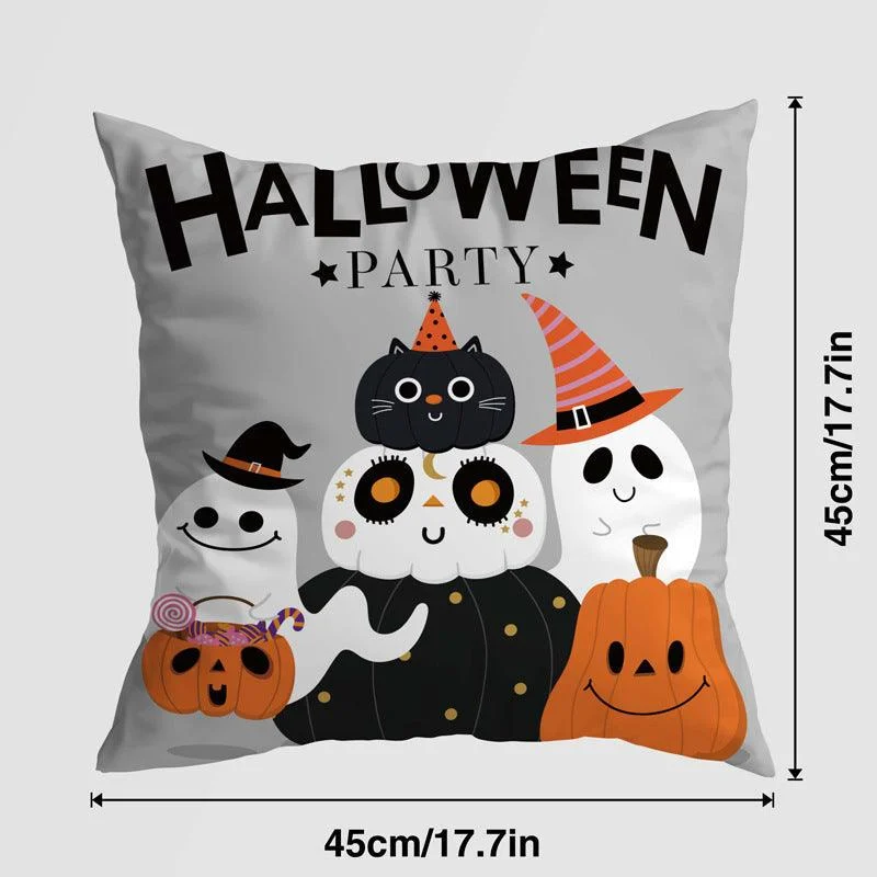 Halloween_Pumpkin_Castle_Pillow_Cover_-_-_tag1_-4262170 Halloween Pumpkin Castle Pillow Cover - - #tag1#