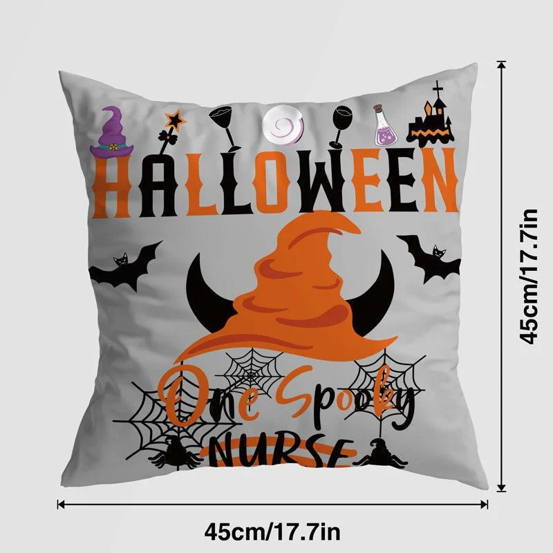 Halloween_Pumpkin_Castle_Pillow_Cover_-_-_tag1_-4262178 Halloween Pumpkin Castle Pillow Cover - - #tag1#