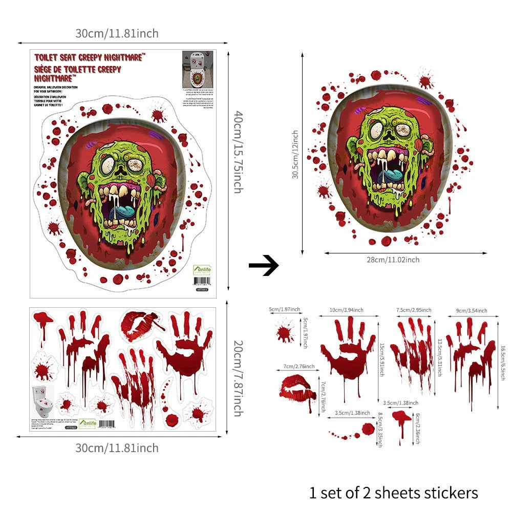 Halloween_Series_Theme_Hotel_Toilet_Toilet_Stickers_-_-_tag1_-4263839 Halloween Series Theme Hotel Toilet Toilet Stickers - - #tag1#