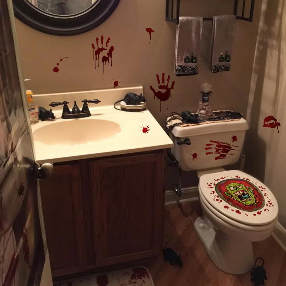 Halloween_Series_Theme_Hotel_Toilet_Toilet_Stickers_-_-_tag1_-4263851 Halloween Series Theme Hotel Toilet Toilet Stickers - - #tag1#