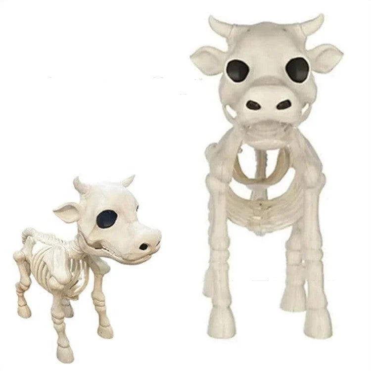 Halloween Skull Cow Toy Skeleton Decoration -  - #tag1#