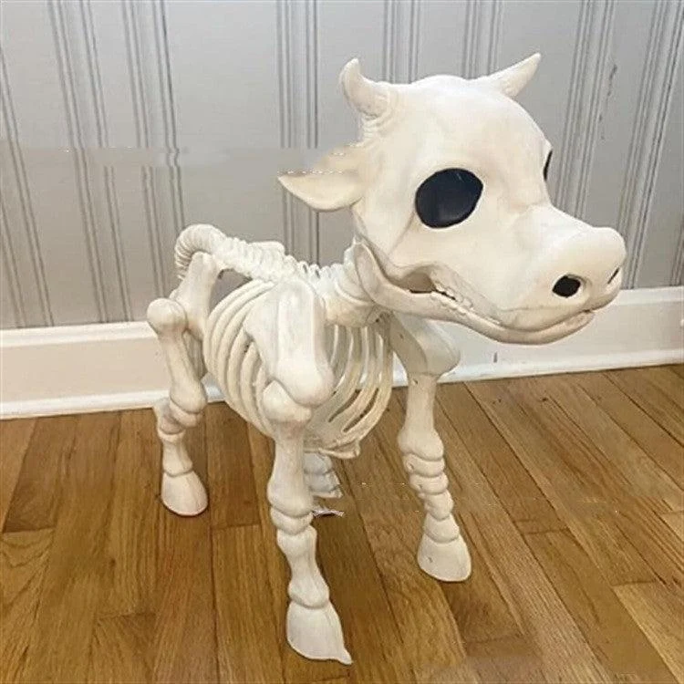 Halloween Skull Cow Toy Skeleton Decoration -  - #tag1#