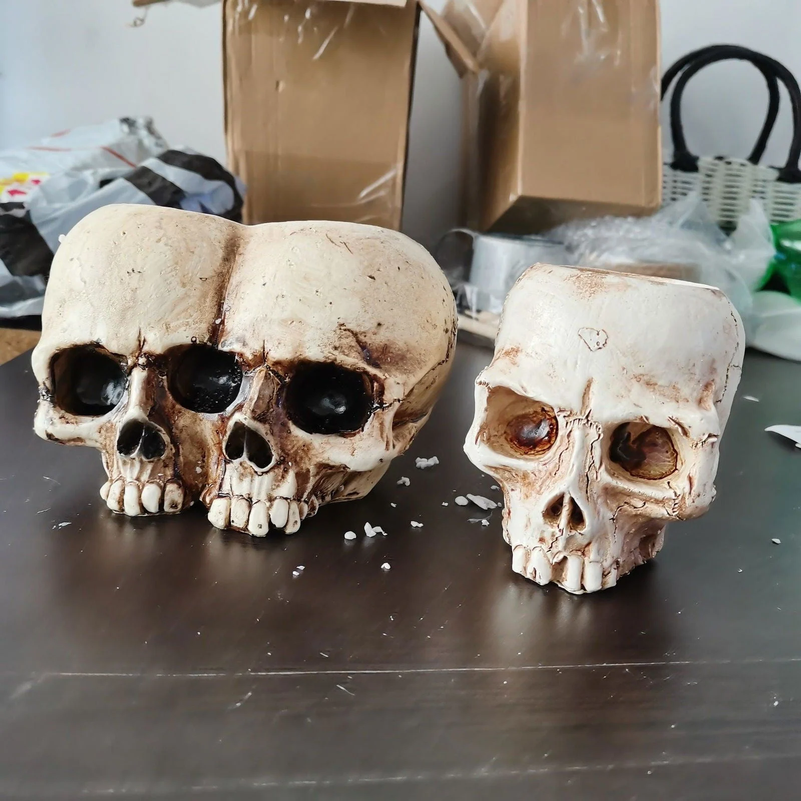 Halloween_Skull_Resin_Flower_Pot_Outdoor_Study_-_-_tag1_-4264659 Halloween Skull Resin Flower Pot Outdoor Study - - #tag1#