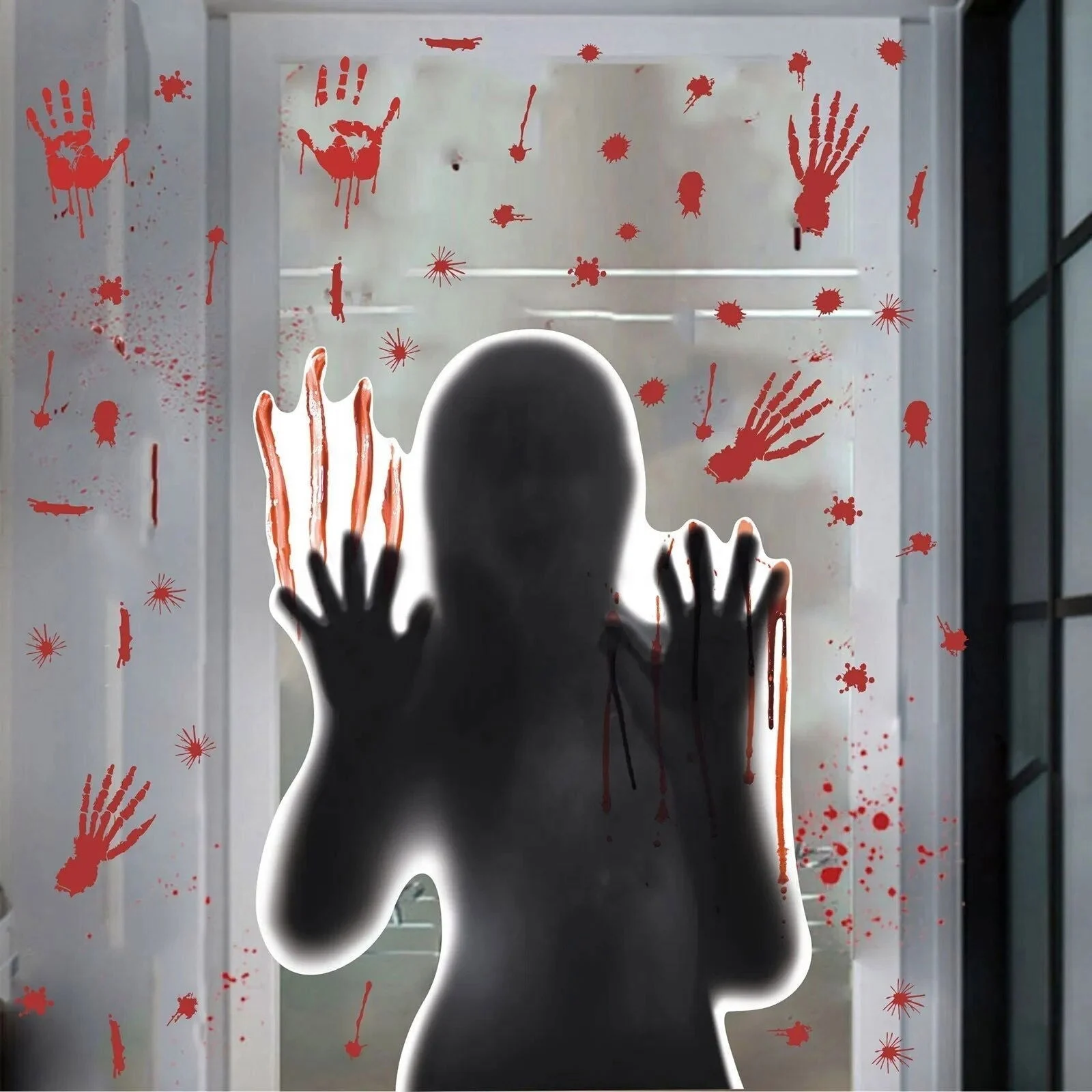 Halloween_Wall_Stickers_Glass_Ghost_Decorations_-_Self_Adhesive_Horror_Blood_Fingerprints_Stickers_-_-_tag1_-4265964 Halloween Wall Stickers Glass Ghost Decorations - Self Adhesive Horror Blood Fingerprints Stickers - - #tag1#