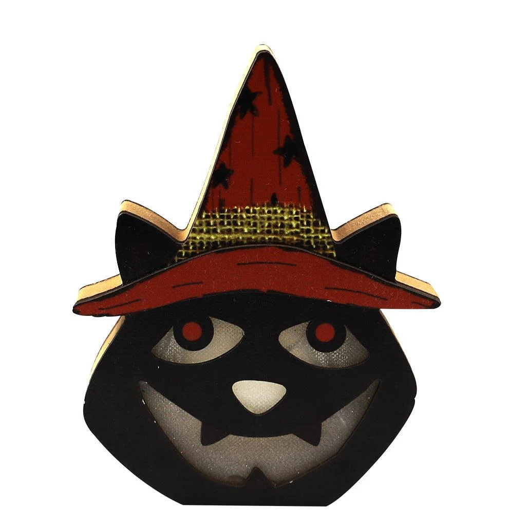 Halloween_Wooden_Ornament_Pumpkin_Skull_Black_Cat_-_-_tag1_-4266597 Halloween Wooden Ornament Pumpkin Skull Black Cat - - #tag1#