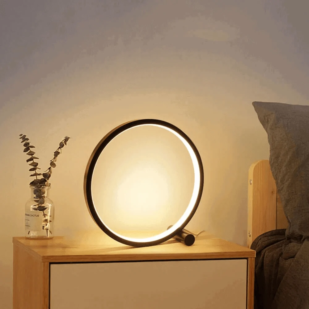 Halo Glow - Round Table Lamp -  - #tag1#