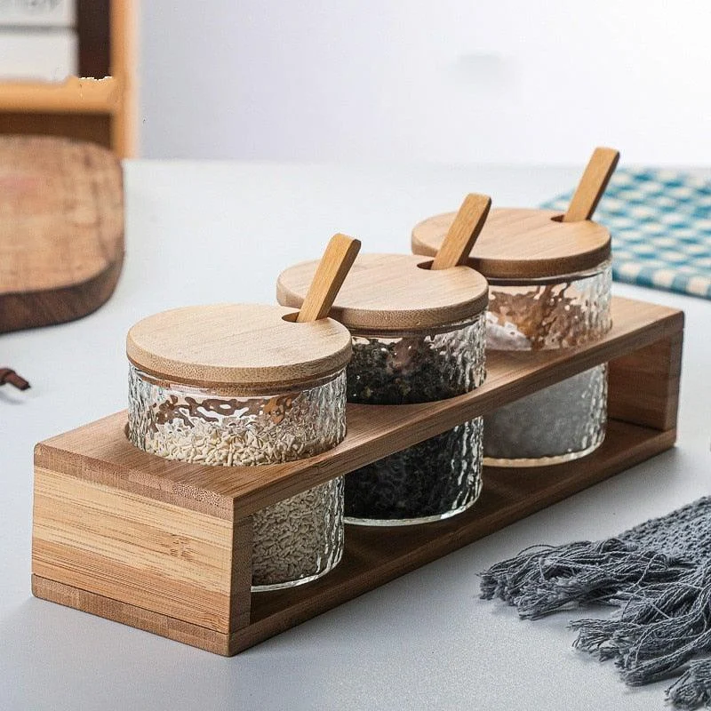Hammered_Glass_Storage_Jar_Set_-_-4199142 Hammered Glass Storage Jar Set -