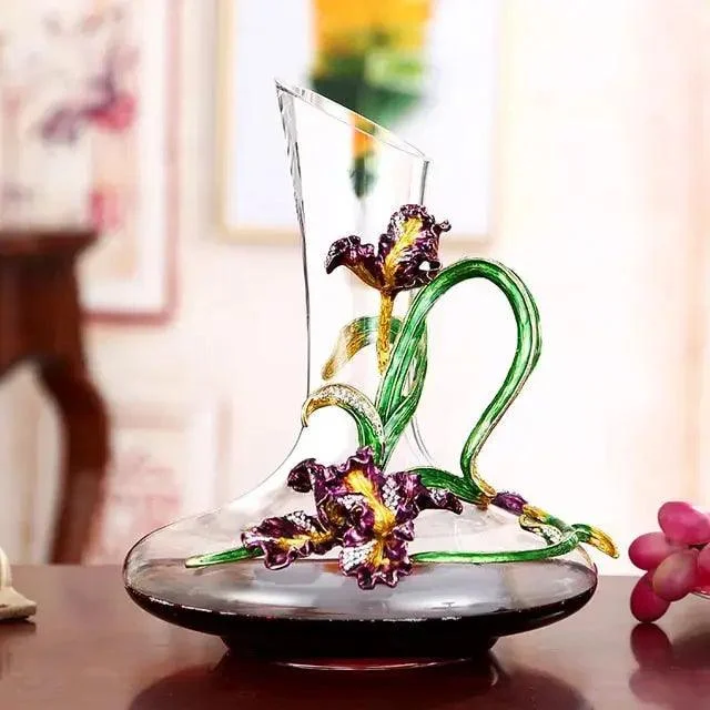 Hand-blown-and-painted-goblet-and-decanter-Exclusive-to-Decorfaure-Decorfaure-1685702231 Hand Blown And Painted Goblet And Decanter Exclusive To Decorfaure Decorfaure 1685702231