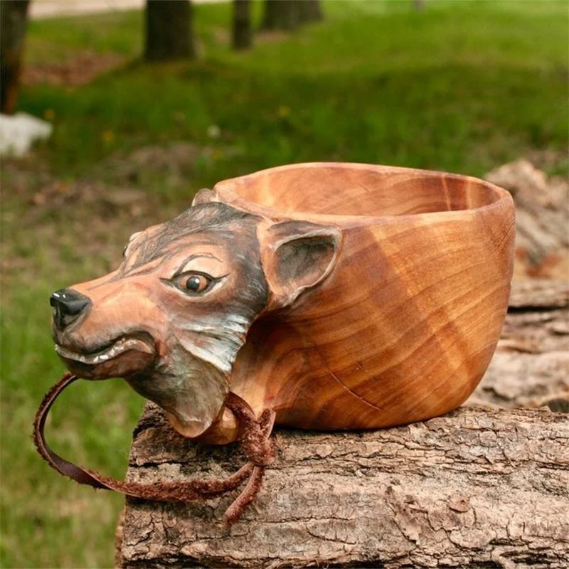 Hand_Carved_Animals_Head_Wooden_Mug_Cup_-_-_tag1_-4266970 Hand Carved Animals Head Wooden Mug Cup - - #tag1#